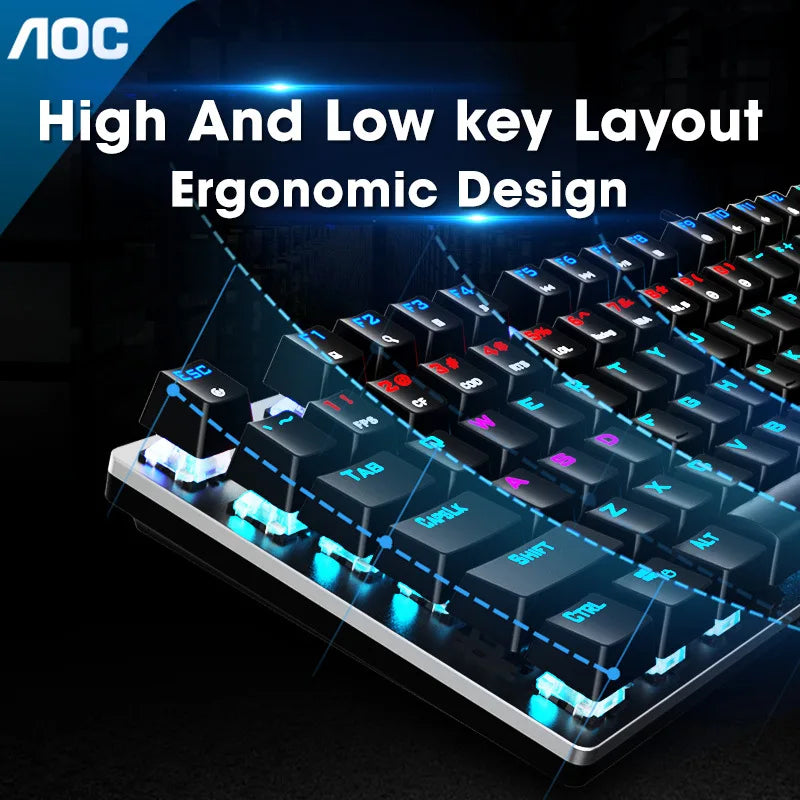 Metal Panel Mechanical Keyboard