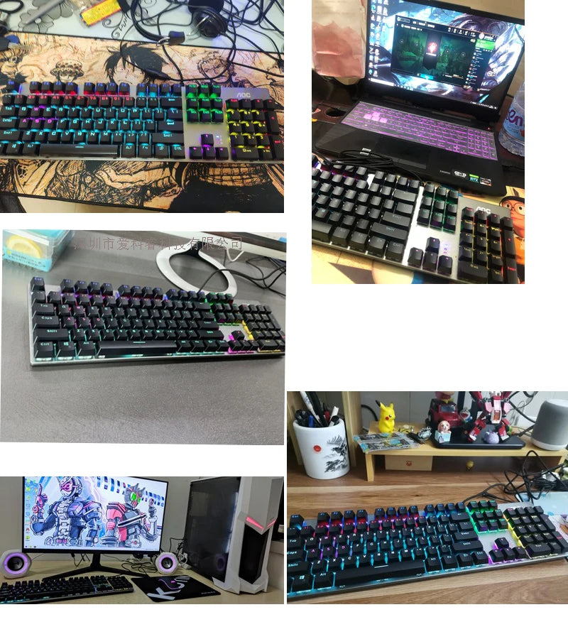 Metal Panel Mechanical Keyboard