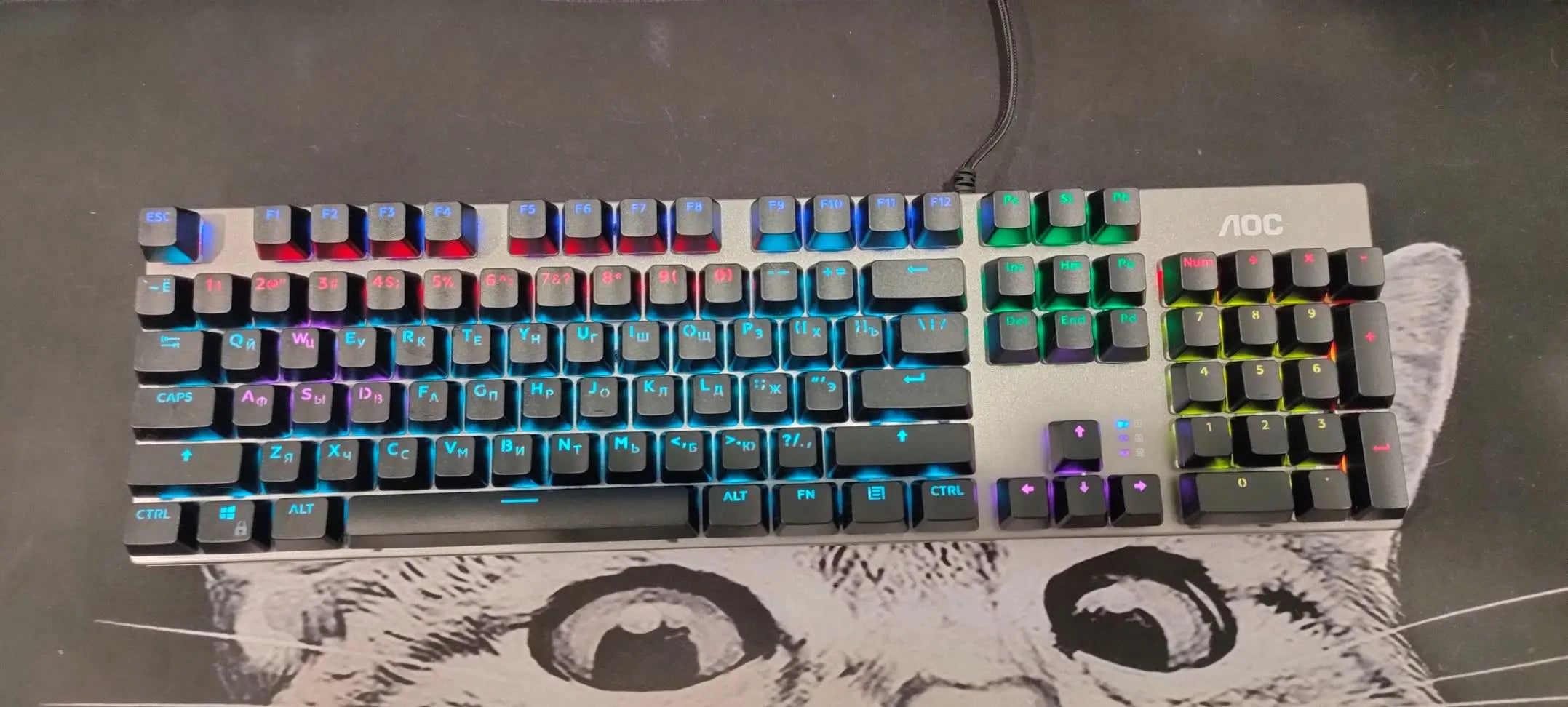 Metal Panel Mechanical Keyboard