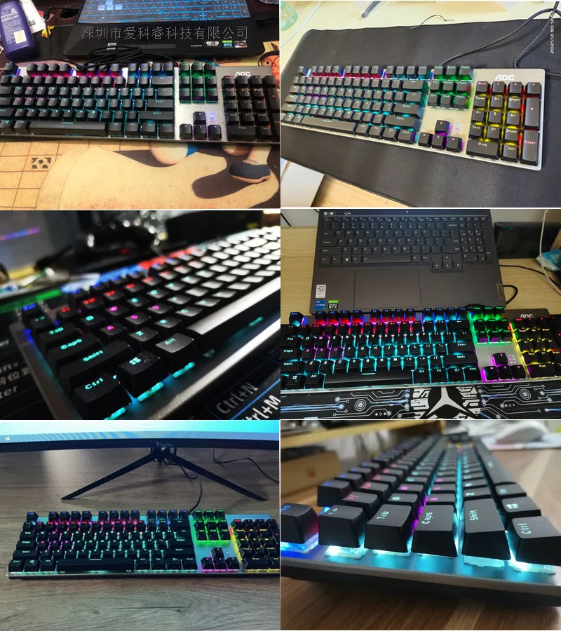 Metal Panel Mechanical Keyboard